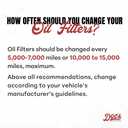 Doc's Diesel Oil Filter D5335 | Compatible with 1989-2024 RAM 6.7L Cummins 2500, 3500, 4500, 5500, RAM 5.9L Cummins 2500, 3500, 4500, 5500 1989-2007.5 | Replaces 05083285AA