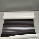 Amylove Blank White Surface Magnet Sheets 12 Inch x 6 Feet, 30 Mil Magnetic Roll Printable Flexible Vinyl Blank Magnetic Sign Sheet Safe for Vehicles DIY Craft Project