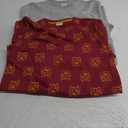 Amazon Essentials Boys' Fleece Crew-Neck Sweatshirts, Pack of 2, Maroon Tiger/ Medium Grey Heather, X-Large