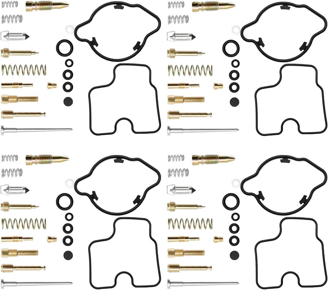 Anxingo 4 Pack Carburetor Rebuild kit Replacement for Honda CBR600F2 CBR 600 F2 1991-1994