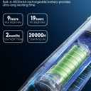 Rossetta Under Cabinet Lights, 78 LED Lights Battery Operated Motion Sensor Light Indoor, Wireless Rechargeable Dimmable Closet Lights Under Cabinet Lighting for Kitchen Closet Stairs Hallway (10.8inch, Bright White)