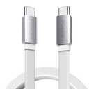 USB C to USB C Cable, Ultra-Thin Type C 60W Fast Charging Cord, 4 FT Braided USBC Data Cable for iPhone 17/17 Pro Max/Air/16 Series/15/15 Plus/15 Pro Max, MacBook, iPad, Samsung S25/S24/23