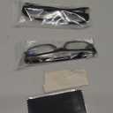 Gaoye 2Pack of Reading Glasses +0.5  BlueLight Filter, UV Protection  Readers with Rectangle Frames