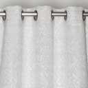 Room Darkening Curtains for Bedroom & Living Room, 2 Panel Set, 38" x 84" (76" Wide Total), Light Control & Privacy, Semi-Darkened, Machine Washable, Steel Grommets, Room Darkening Drapes