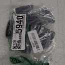 Round Bore Fan Blade 5 Leaves Replacement Electric Fan Leaves 16 Inch Metal Blades Replacement with Nut Cover Pedestal Table ner Part for Home (36.6X36.6cm)