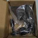 Rocaris 8 Pack Wood Plug Cutter Drill Bit Set, Straight and Tapered Taper Cutting Tool 1/ 4", 5/ 8", 3/ 8", 1/ 2", 1/ 4 Inch Hex Shank, Black