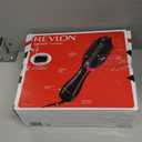 REVLON One-Step Volumizer Hair Dryer and Styler  Easy Salon-Style Blowouts  Less Frizz, More Shine, and Reduced Heat Damage, for All Hair Types and Lengths (Black) (1.0 VOLUMIZER)