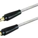 GE Pro 3.5mm Auxiliary Cable, 6ft Audio Cord, Premium AUX Cord for Car, Phone/Tablet, iPad, Home Stereo System and More, 33524