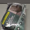 Leather Like Recliner Chair Covers Heavy Duty, 4 Pieces Lazy Boy Recliner Cover for Recliner Chair, Leather Cover for Recliner slipcovers Washable for Pets (Black) (1 Seater)