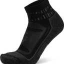 Balega Blister Resist Performance Quarter Athletic Running Socks for Men and Women (1 Pair) (Large, Black)