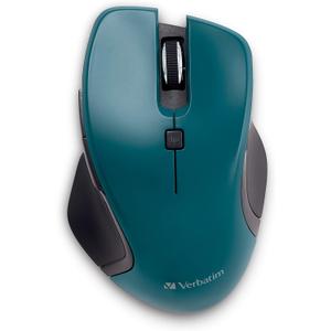 Verbatim USB-C Wireless Blue LED Mouse, Teal, 2.4GHz