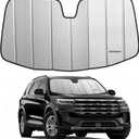 2020-2024 Explorer Windshield Sun Shade for Ford Explorer 2020 2021 2022 2023 2024 Automotive Car Front Window Sunscreen Sunshade