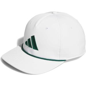 Adidas Men's Tour 5-Panel HAT, White/Collegiate Green, One Size