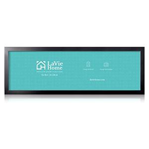 LaVie Home 13x39 Picture Frame Black, Panoramic Picture Frame for Wall Decoration, Classic Black Minimalist Style Suitable for Decorating Houses, Offices, Hotels1 Pack
