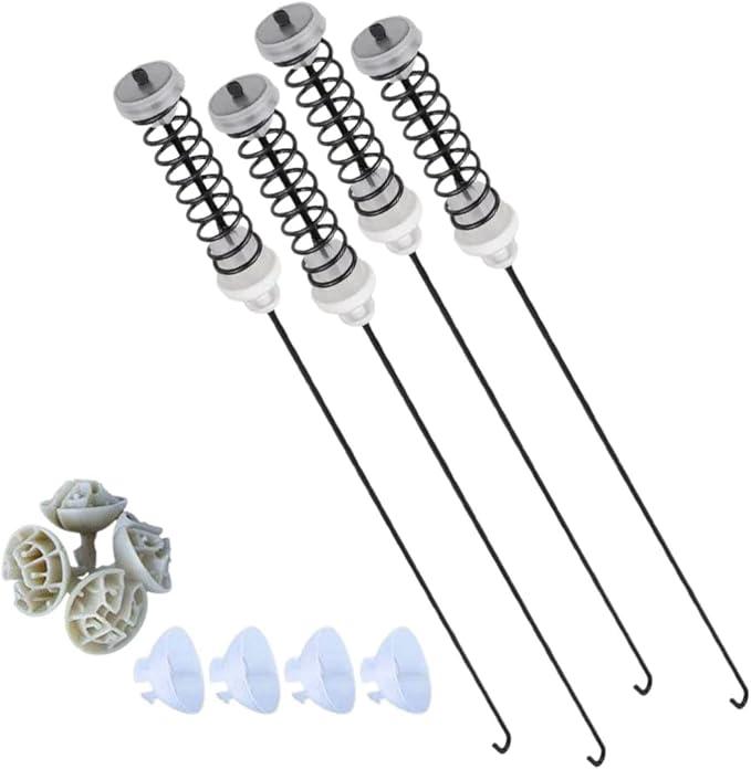 Washing Machine Suspension Rod Kit Replaces For Kenmore Elite 110.27082601 110.21102012 110.20022010 110.20022011 110.20022012 110.20022013 110.20022014 110.20222510