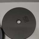Yes4All Standard 1 Inch Cast Iron Weight Plate - Ideal for Strength Training - 15LB - Pair