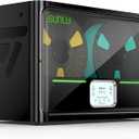 SUNLU Official Filament Dryer S4, 4-Spool Filament Storage Box with Auto Humidity Control, 350W PTC Fast Heating, 70 Max Temperature for 3D Printer Filament, S4 Black