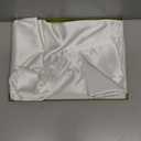 Adubor 100% Silk Pillowcase - Mulberry Silk Pillow Cases, 22 Momme 6A Grade Fibers, Silk Pillow Case for Hair and Skin Health, with Hidden Zipper (King 20''36'', Lvory White, 1PC)