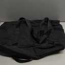 BAGSMART Tote Bag for Women, Tote Bag with Zipper Work Tote with Compartments Nurse Shoulder Handbag for Travel, Gym (Medium, A-black-medium-28l)