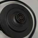 Sekaer Small Electric Tea Kettle Stainless Steel 0.8L Portable Travel Hot Water Boiler, Mini Electric Coffee Kettle with Auto Shut-Off & Boil Dry Protection, Cordless Base & LED Indicator (Black)