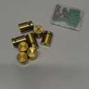 Ferraycle 8 Sets Standoff Screws Stainless Steel Advertising Standoff Mount Metal Hardware Sign Mounting Hardware for Hanging Acrylic Picture Frame(3/4 x 1 Inch)