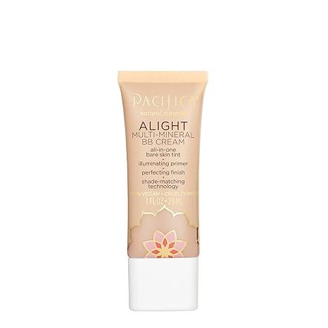 Pacifica Alight MultiMineral BB Cream – Shade 11 Light Tinted Moisturizer & Primer in One, Sheer Glowing Coverage, Hydrates, Primes & Perfects, 100% Vegan Cruelty Free Dermatologist Tested
