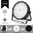 BETOPPER LED Par Lights 54 x 1.5W, RGB Stage Lights DMX DJ Lighting Sound Activated with Stand, Strobe Light & Wash Par Lighting DMX for Parties, Church, Wedding, Bars, 4 Pack