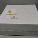 White Cake Stand, 10 Inch Cake Stands for Tea Party, Round Dessert Stand for 8 Inch Cake, Small Cake Plate Cupcake Stand for Dessert Table Display, Ruffle Trim