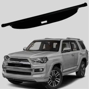 Longyeauto Canvas Rear Trunk Shade Retractable Shield Cargo Cover Fits for Toyota 4runner 2010-2024