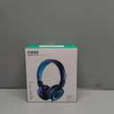 Kids Headphones - noot products K11 Foldable Stereo Tangle-Free 3.5mm Jack Wired Cord On-Ear Headset for Children/Teens/Boys/Girls/Smartphones/School/Kindle/Airplane Travel/Plane/Tablet (Navy/Teal)