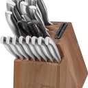 Chicago Cutlery Insignia Guided Grip 18-Piece knife set with block