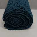 Muddy Mat | Super Absorbent Door Mat Indoor, Microfiber Quick Dry Chenille Entryway Rug, Non-Slip Front Door Mat, Indoor Mats for Entryway, Machine Washable Pet Rug, Atlantic Blue 59"x24"