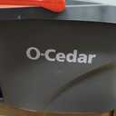 O-Cedar EasyWring Microfiber Spin Mop, Bucket Floor Cleaning System, Red, Gray, Standard