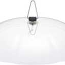 Kingsyard 11 Inch Weather Protective Dome, Large Rain Guard with Metal Hook, Hanging Baffle for Bird Feeders, Easy to Clean, Clear