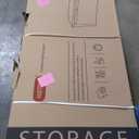 Keter Westwood 150 Gallon Resin Large Outdoor Storage Box for Patio Furniture, Outdoor Cushions, Garden Tools and Pool Floats, Dark Grey