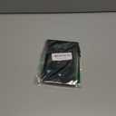 4x6'' Double Black Metal Picture Frame with High-Definition Tempered Glass -Matte Black Thin Edge with Beading, Minimalist Design, Velvet Back, Tabletop & Wall Mount