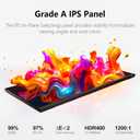 INNOCN 40 Inch 5K 5120 x 2160p Ultrawide Monitor for Laptop, 21:9, 100Hz, IPS, HDMI, DP, FreeSync, HDR400, USB-C, DeltaE2, Built-in Speakers, Height Adjustable, Black - 40C1U