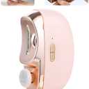 CCMADE Upgraded Electric Nail Clipper, 3 in 1 Automatic Nail Trimmer and Polisher with LED Light & Clip Storage,USB Rechargeable  2 Speeds Electric Nail File for Baby, Adults, Seniors