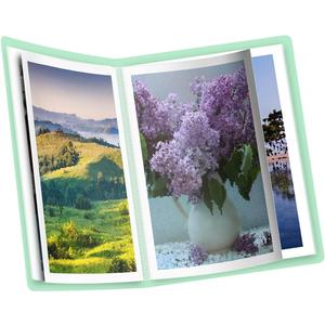 SXhyf A3 Diamond Painting Storage Book for 60 Diamond Painting Pics, Diamond Painting Accessories with 30 Pages Clear Sheet Protectors, Presentation Portfolio Folder for Artwork, 16.5x12.1in (Green)