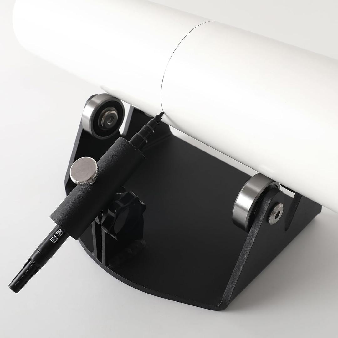 Pipefitter tools, pipe wrap-around marking tool, and pipe notching and cutting guide, designed for drawing perfect arcs on pipes, metal pipes, and glass tubes 1 piece