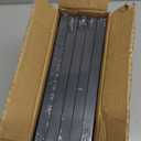 GOmaize Front Loading Black Picture Frame 8x10 Set of 5 Wall and Table Mounting