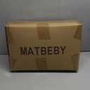 Queen Size Mattress Topper for Back Pain, Cooling Extra Thick Mattress Pad Cover with 8-21 inch Deep Pocket, Plush Pillow Top Mattress Topper Overfilled with Down Alternative, Queen Size, Black