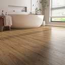 Stickyart 36 PCS Wood Floor Tile Peel and Stick 12"x12" Waterproof Vinyl Plank Flooring Tile Honey Oak Wood Floor Tiles Sheet Self Adhesive Sheet Vinyl Flooring for Kitchen Living Room Bedroom Tiles
