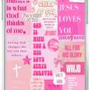 Pink God Christian Jesus Collage Phone Case Compatible with iPhone 13, God Love Collage Teen Cool Girl Boy Silicone Shockproof TPU Bumper Case for iPhone 13