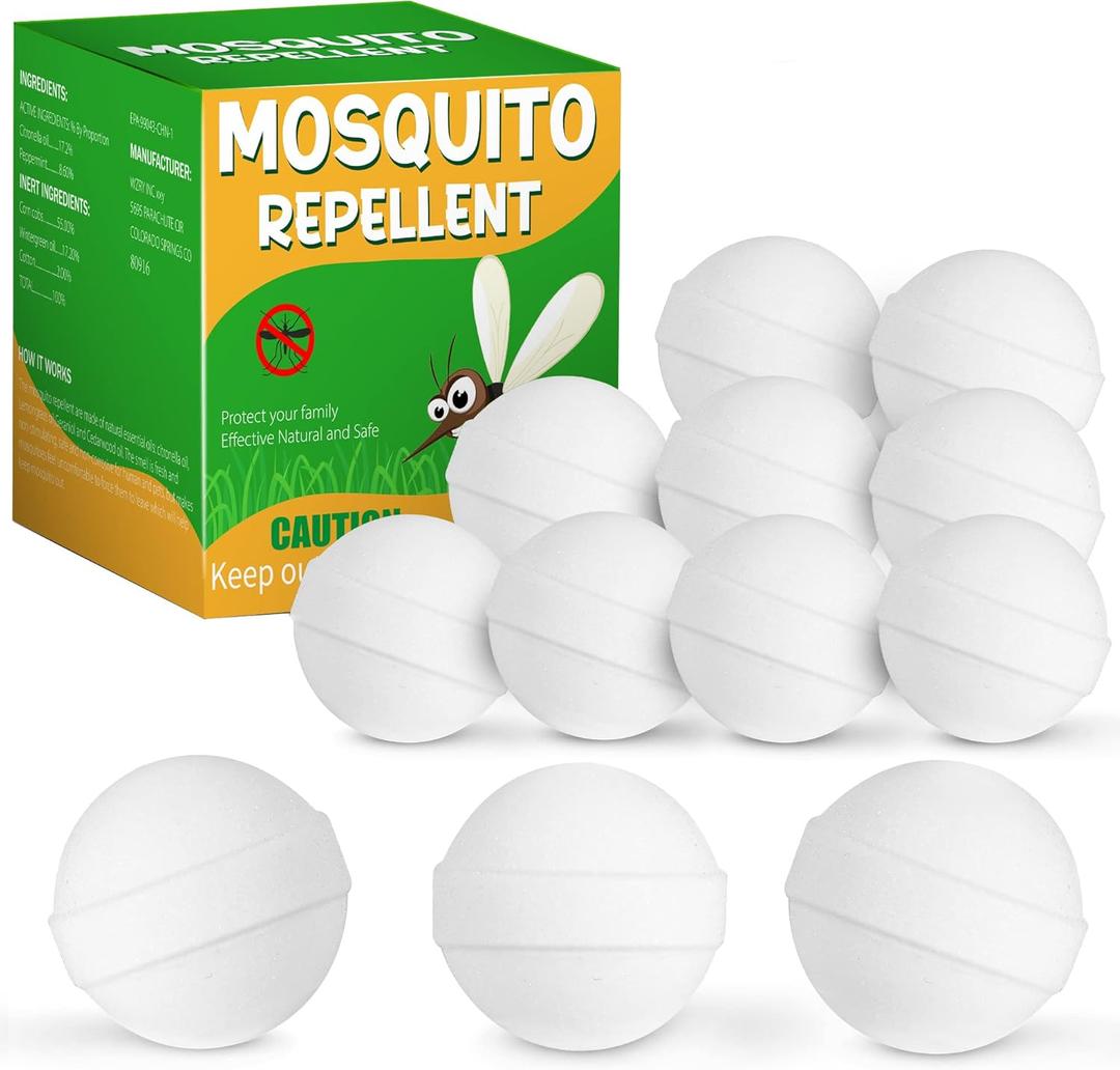 6 Pack Powerful Mosquito Repellent for Outdoor Patio Home Travel Camping Yard, Keep Mosquito Away Mosquito Barrier