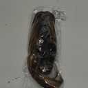 10 Inch Ponytail Extension - Straight Pony Tails Hair Extensions, Claw Clip Ponytail Extension, Synthetic Hair Extensions Ponytail, Clip in Ponytail (Color: Chestnut Brown With Golden Highlights)