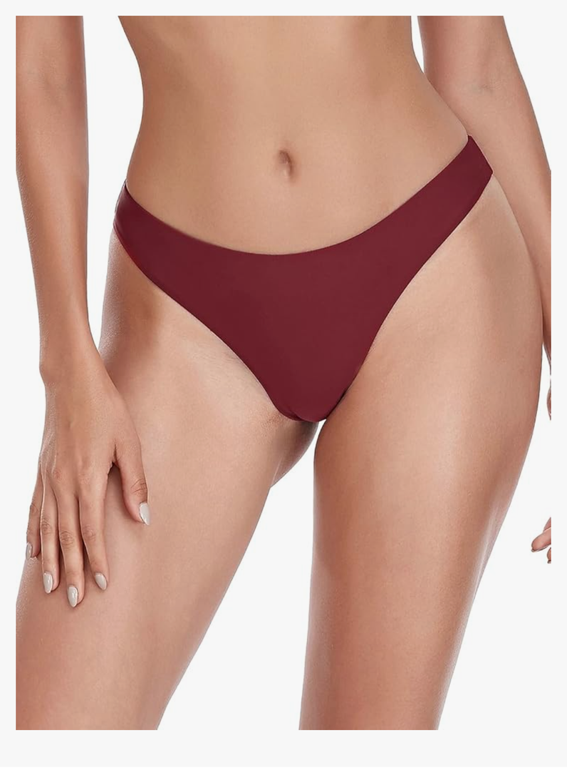 RELLECIGA Women's Cheeky Bikini Bottom, XL