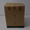 Rustic Floor Lamp 65'' Tall with Nightlight Cut Corner Linen Fabric Shade Vintage Standing Lamp for Living Room, Bedroom, Office, House (Bulb Included) (Cream-No Tray)