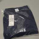 GAP Boys' Long Sleeve Flannel Button-Down Shirt (Blue)