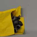 20 Pack 1/2 Inch 90 Degree Black Elbow Threaded Pipe Fittings, Cast Pipe Fittings for DIY Furniture Decorative, Steampunk Industrial Vintage Style.